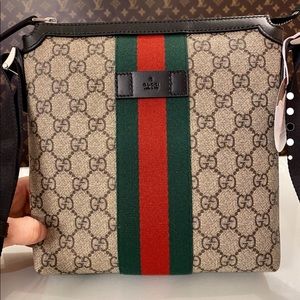 Authentic Gucci GG Supreme Canvas Crossbody✨
